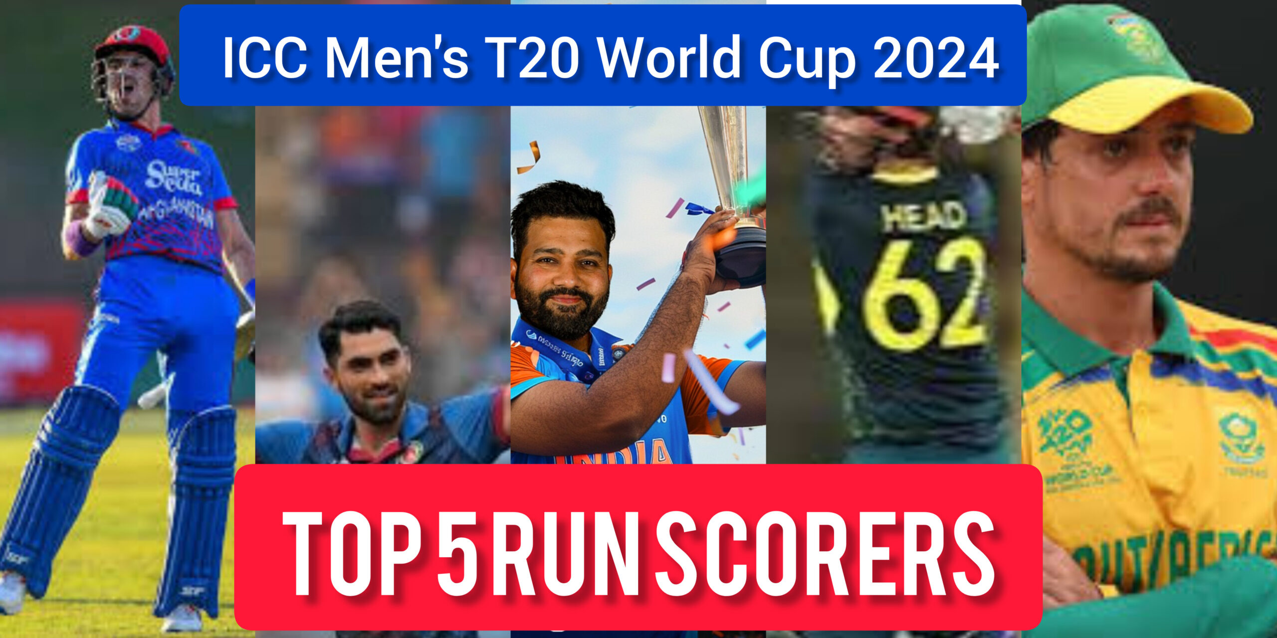 Top Run Scorers in the ICC Men's T20 World Cup 2024