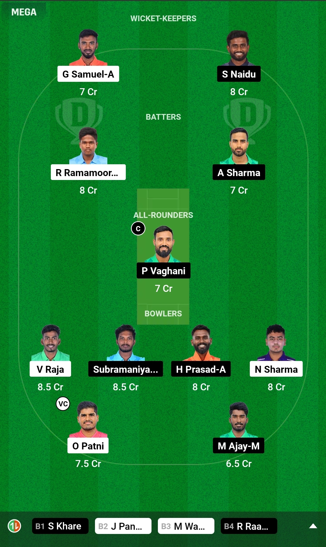 SMA vs PAT Dream11 Prediction Today Match, Dream11 Team Today, Fantasy Cricket Tips, Playing XI, Pitch Report, Injury Update- Pondicherry T10 Men 2024, Match 23