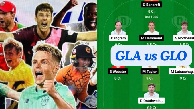 GLA vs GLO Dream11 Prediction, Fantasy Cricket Tips, Playing XI, Pitch Report & Injury Updates For Match 60 of Vitality Blast